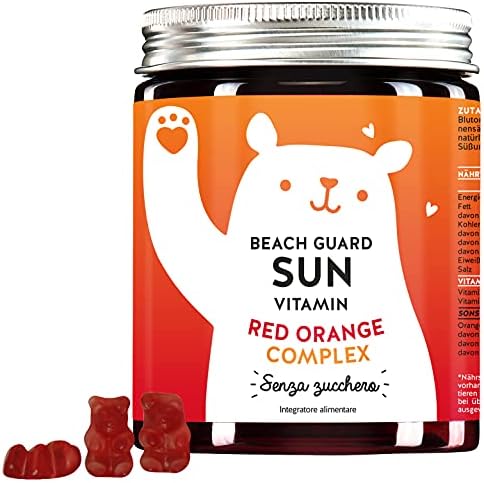 BEARS WITH BENEFITS Beach Guard Sun Vitamins Orsetti Gommosi