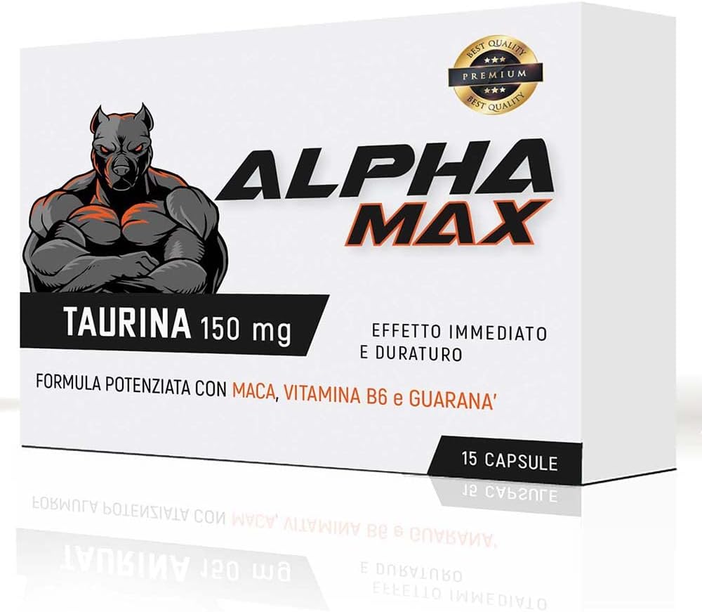 Alpha-Max | [15 COMPRESSE] | Integratore Uomo |