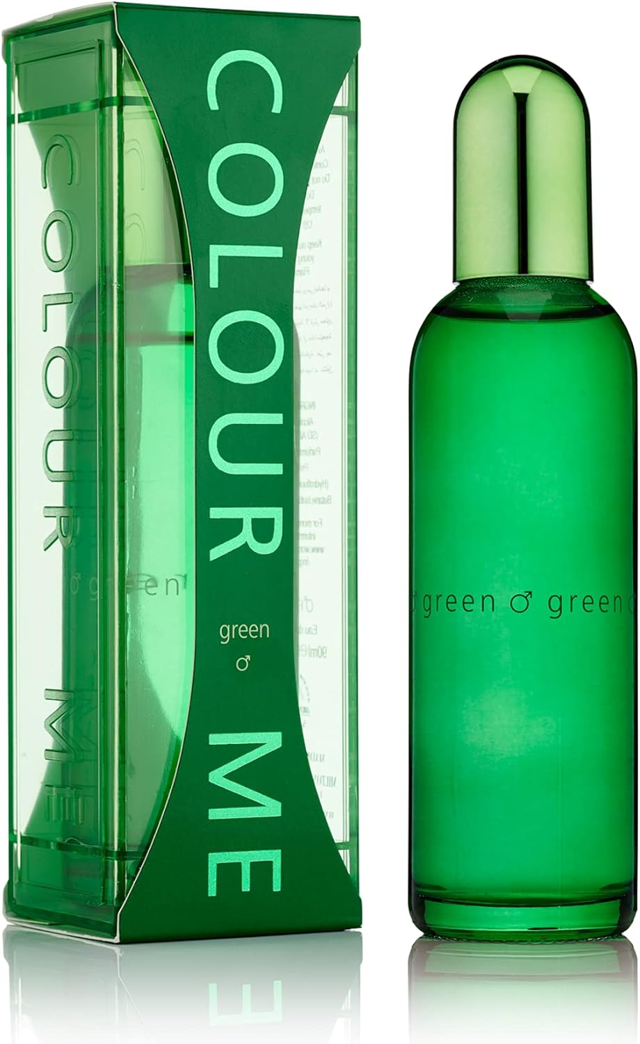 Colour Me Green - Fragrance for Men - 90ml Eau de Parfum, by Milton-Lloyd