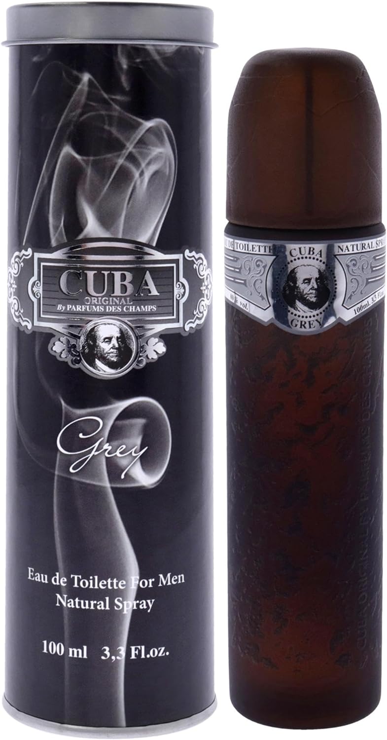 Cuba Paris - Eau de toilette Cuba Grey Men (1 x 100 ml)