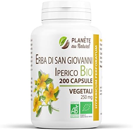 Erba di San Giovanni Bio 250mg - 200 capsule - Hypericum