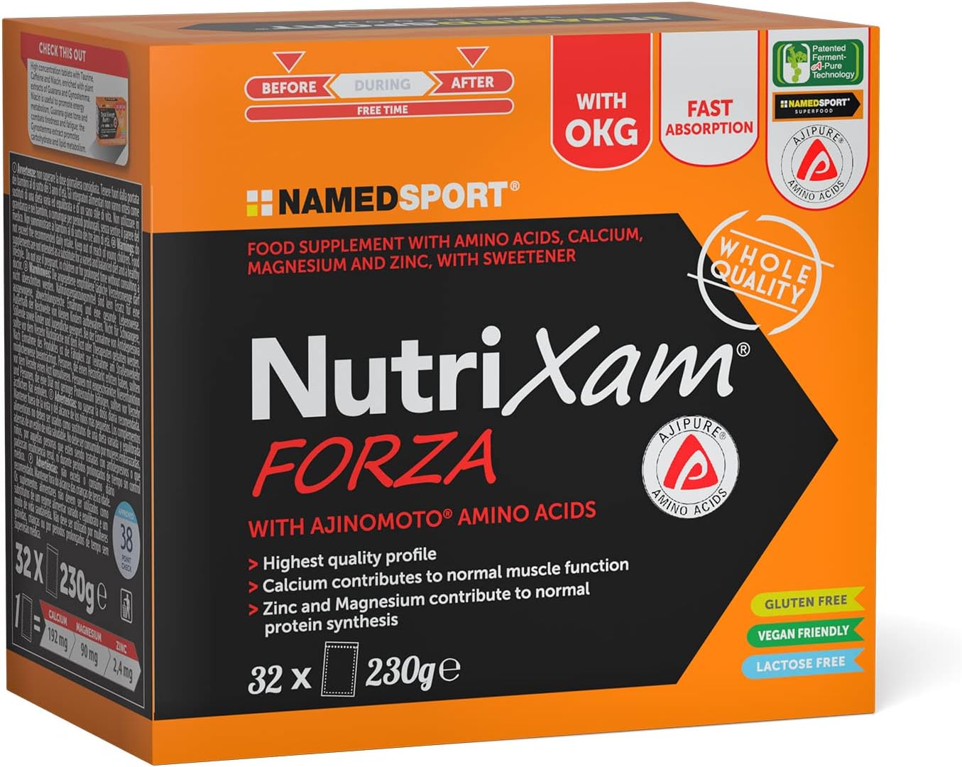 NAMEDSPORT NUTRIXAM FORZA, 32 bustine di miscela di