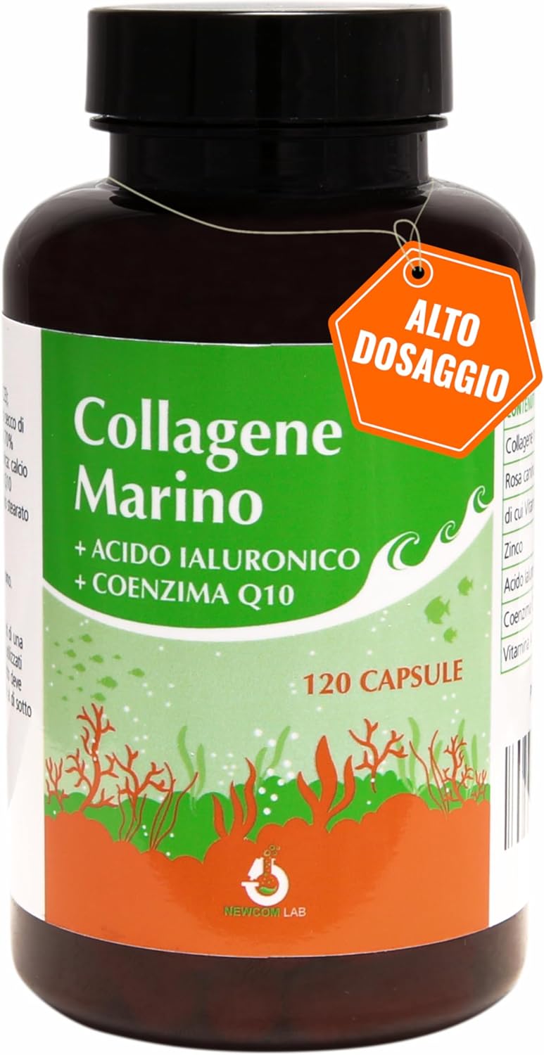 NEWCOM LAB-Collagene Marino Idrolizzato con Acido