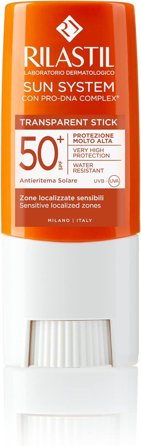 Rilastil Sun system Stick Solare Transparente SPF 50+ per