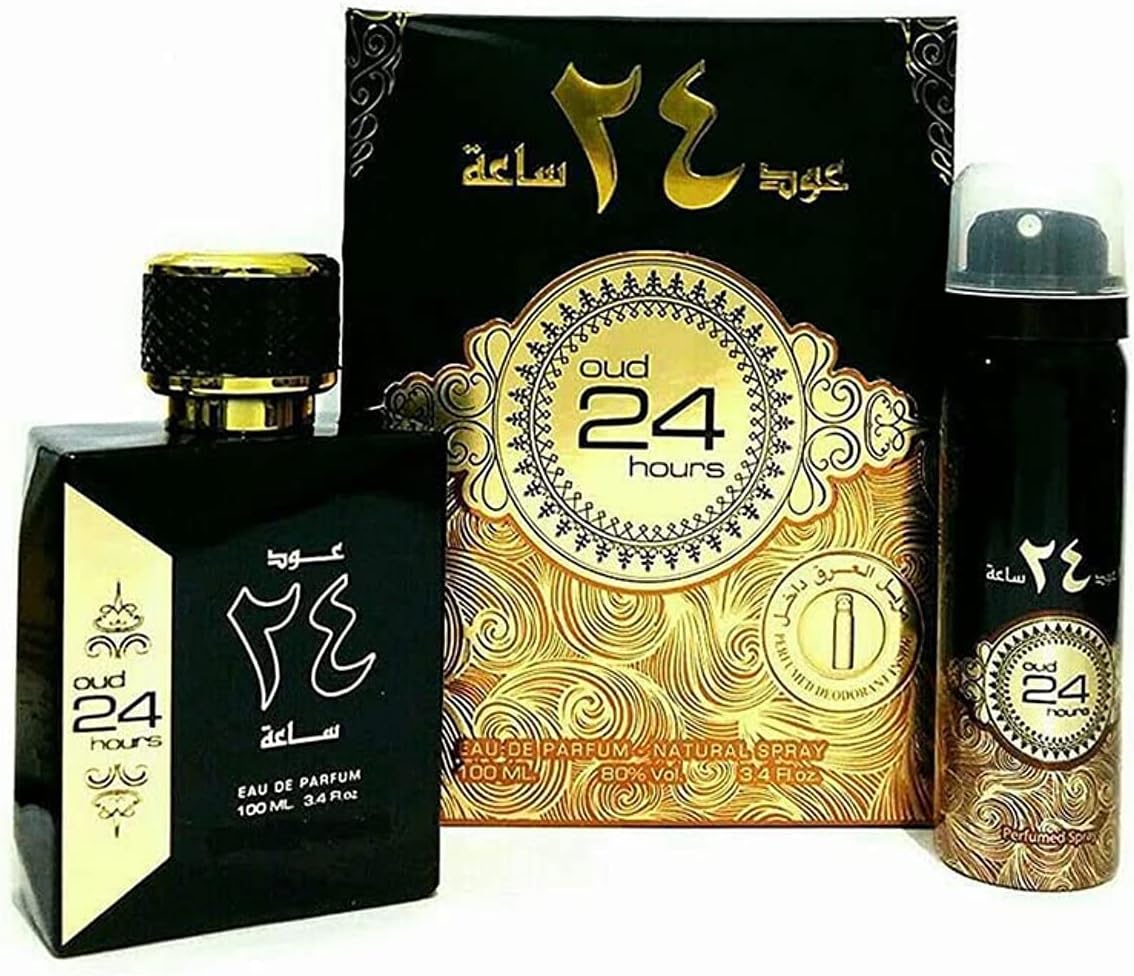 Ard al Zaafaran Oud 24 hours 100ML Arabian Perfume Spray