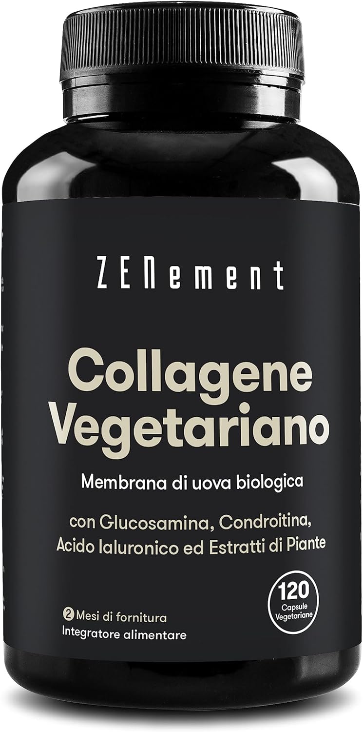 Collagene Vegetariano + Acido Ialuronico - Integratore con