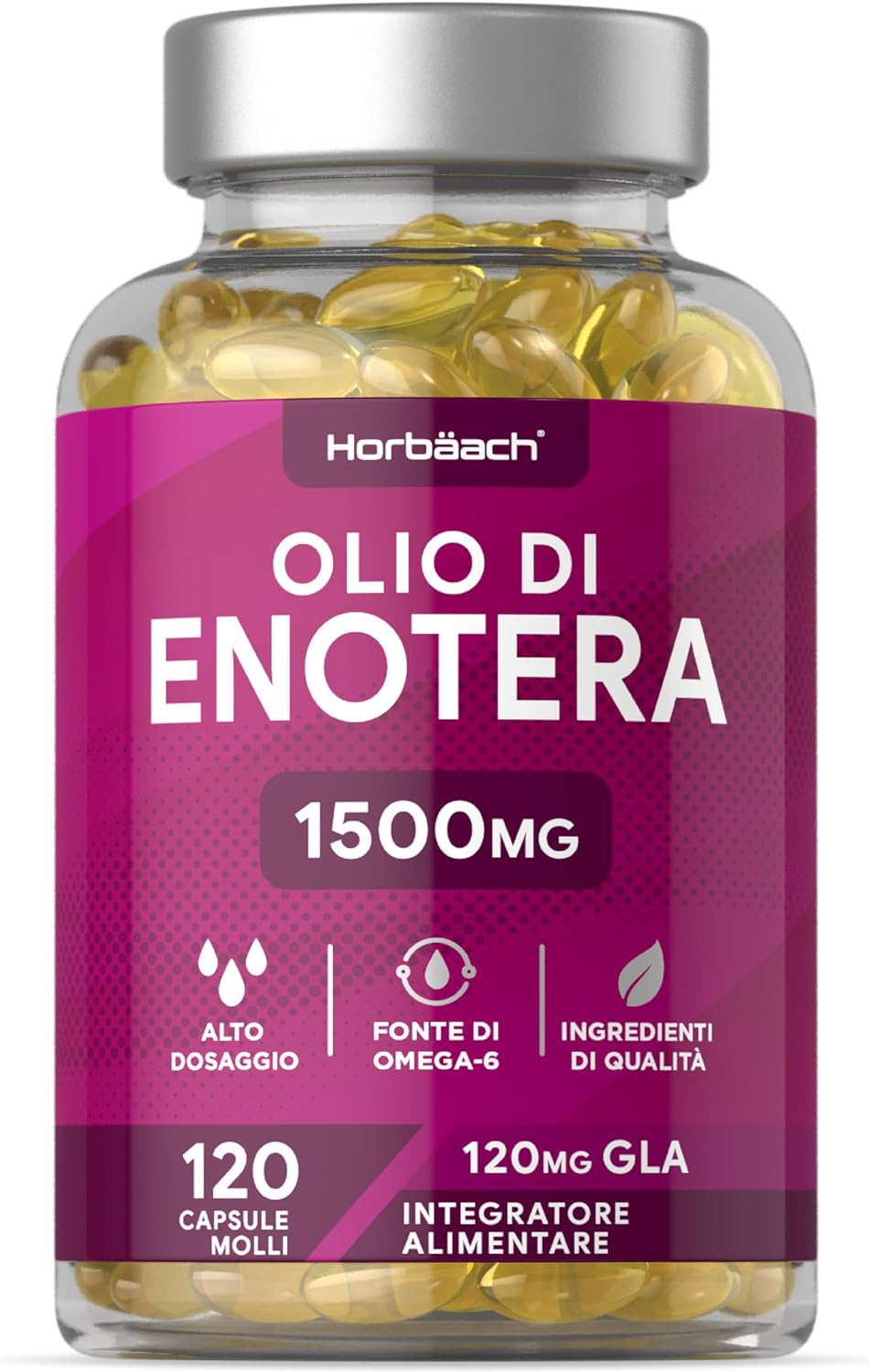 Olio di Enotera Perle 1500 mg | Evening Primrose Oil