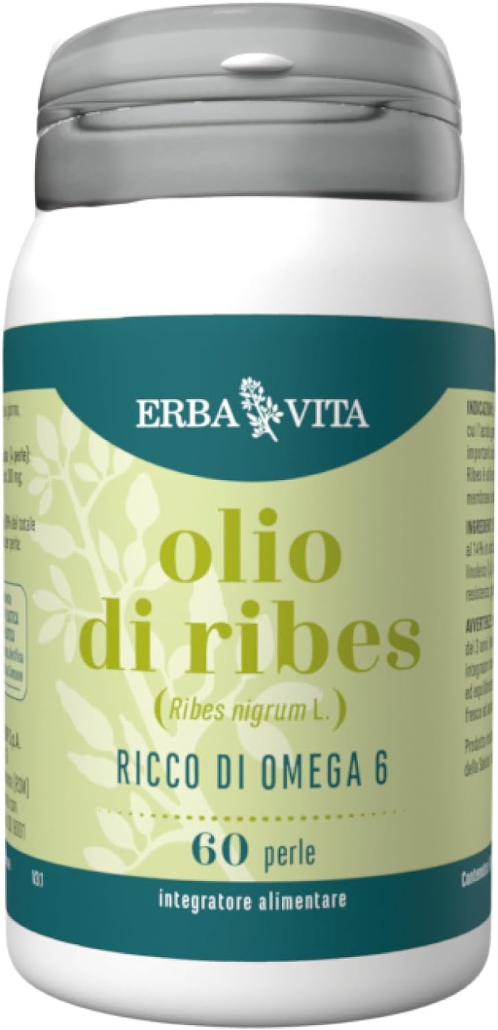 Erba Vita Integratore Alimentare di Olio di Ribes - 60 Perle