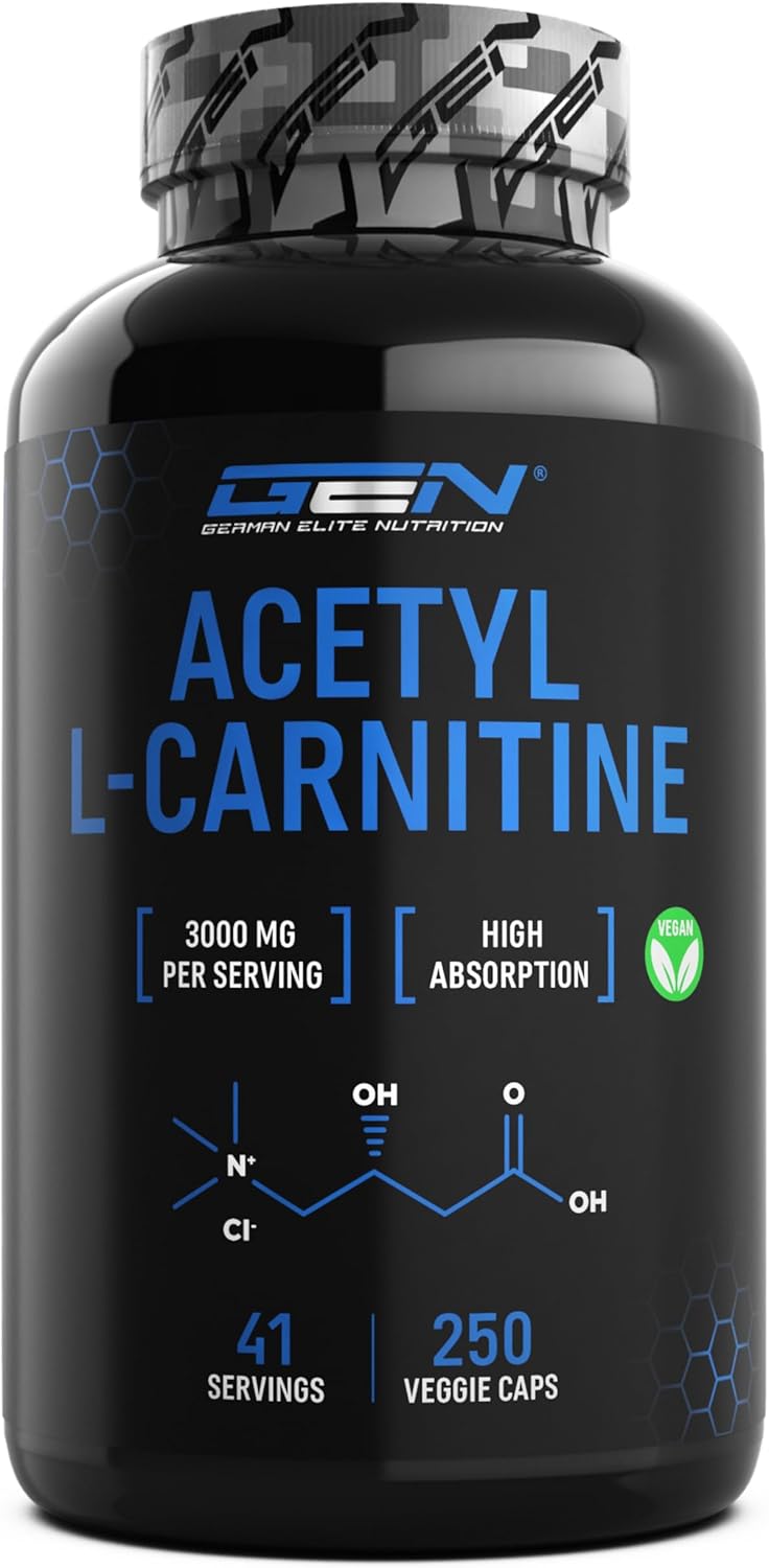 Acetyl L-Carnitine 3000 con 250 capsule - 3000 mg per