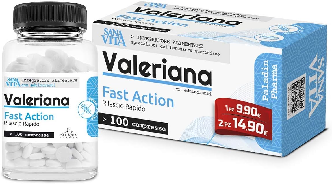 Sanavita Valeriana, Integratore alimentare con concentrato