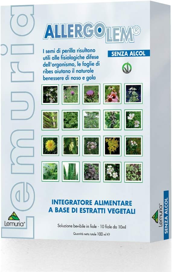 LEMURIA Allergolem Integratore Alimentare a Base di Estratti