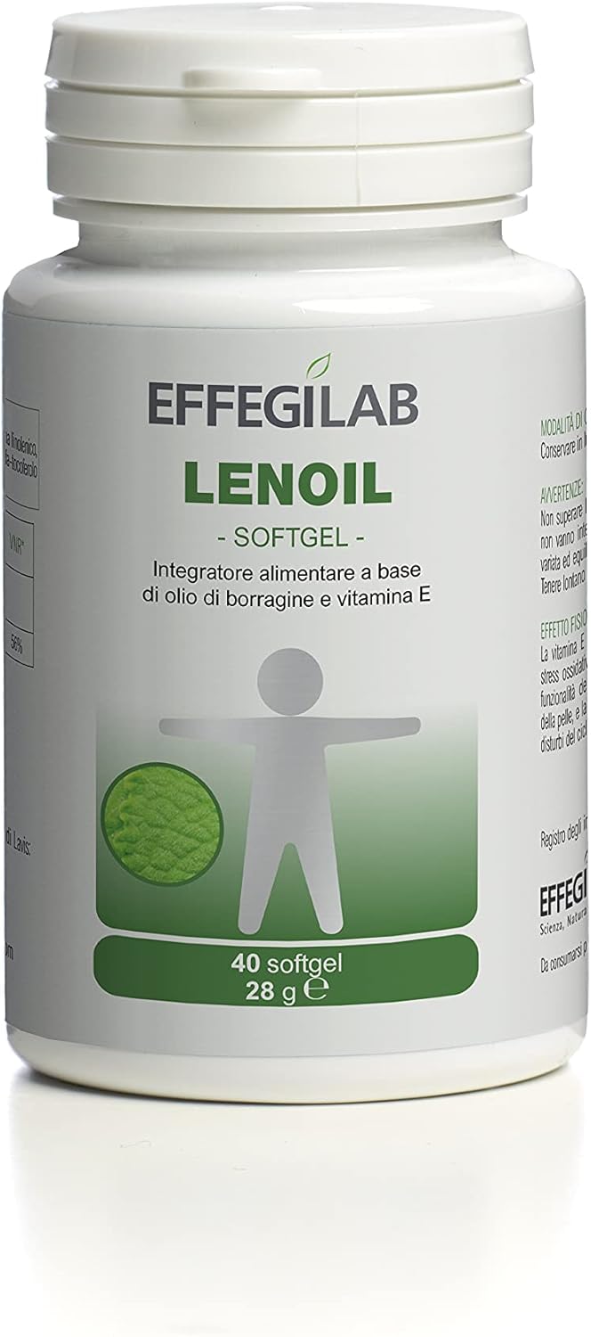 LENOIL - 40 softgel - Integratore a base di olio di