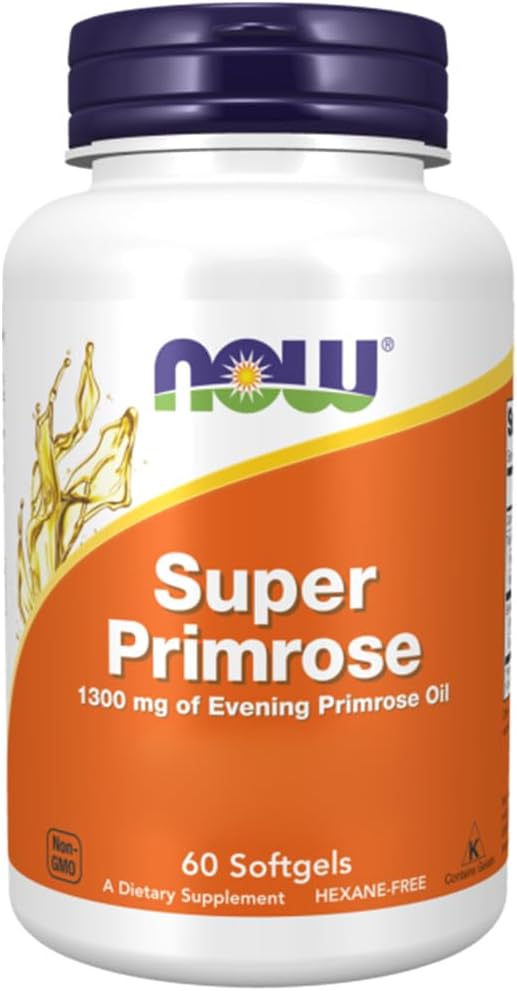 Now Foods, Super Primrose (Olio di Enotera), 1300mg, 60