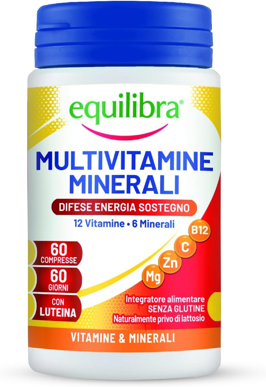 equilibra Integratori Alimentari, Multivitamine e Minerali,