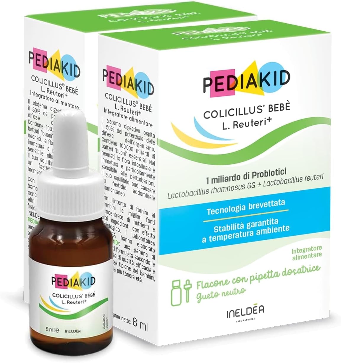 PEDIAKID - Colicillus Bebè L. Reuteri+ - Integratore