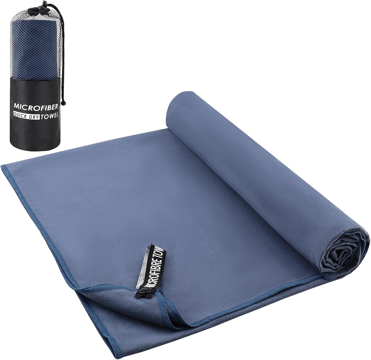 Foydream Microfibre Towel, 80 x 130 cm, Gym Towel for Men
