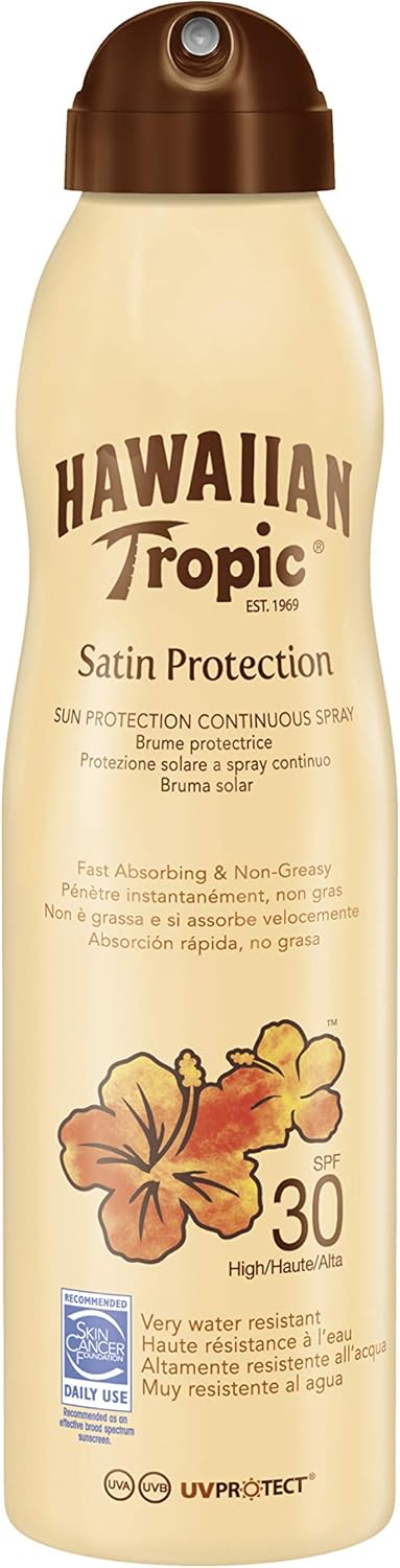 Hawaiian Tropic Satin Protection Can Spray SPF 30,
