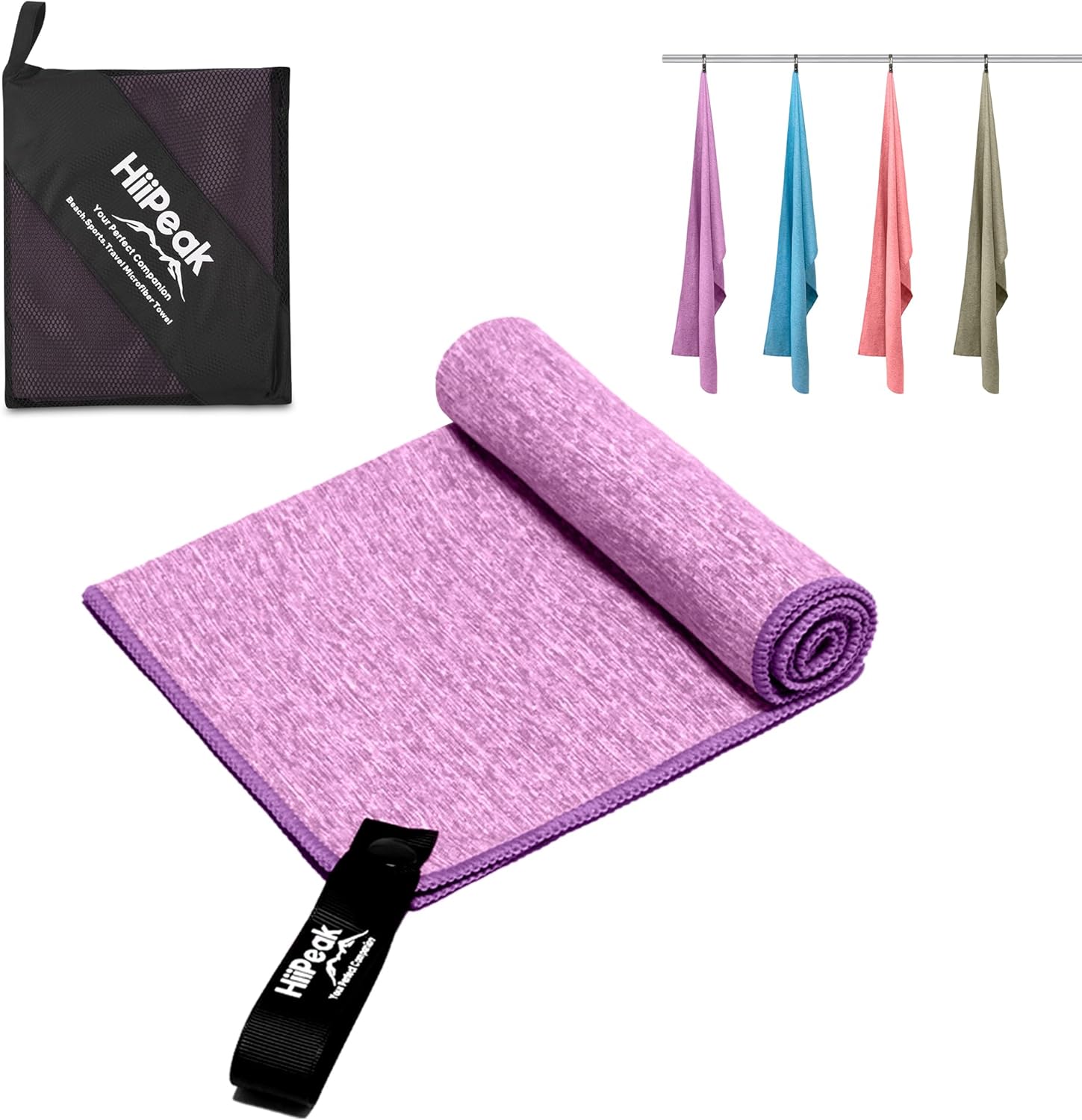 HiiPeak Microfiber Towel, Sports Towel for Bodybuilding,