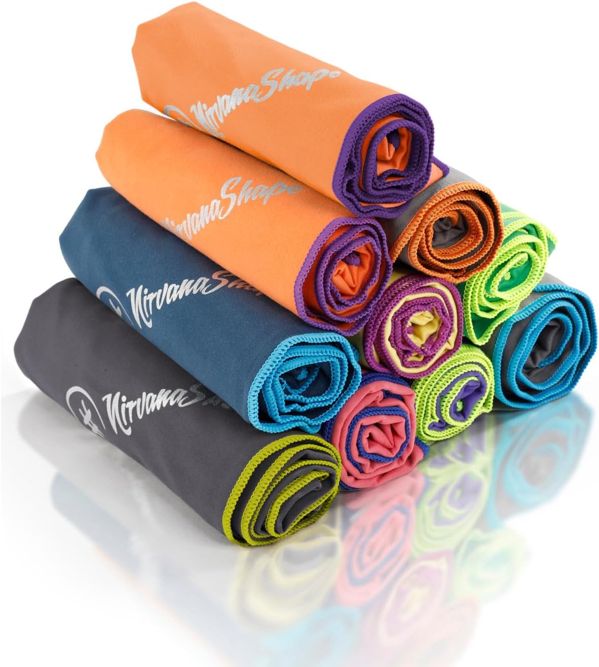 NirvanaShape Microfibre Towel | 14 Colours | 8 Sizes | Quick