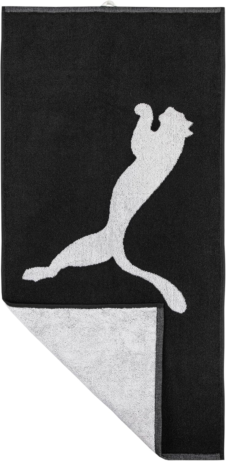 PUMA Statement Deluxe Edition Sports Towel - Black - Size L