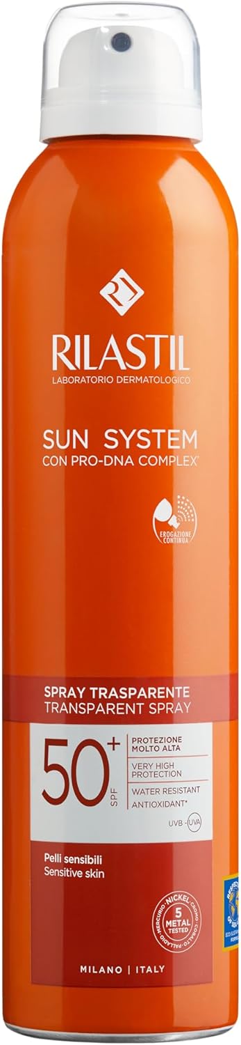Rilastil Sun System Transparent Spray SPF 50+, Transparent