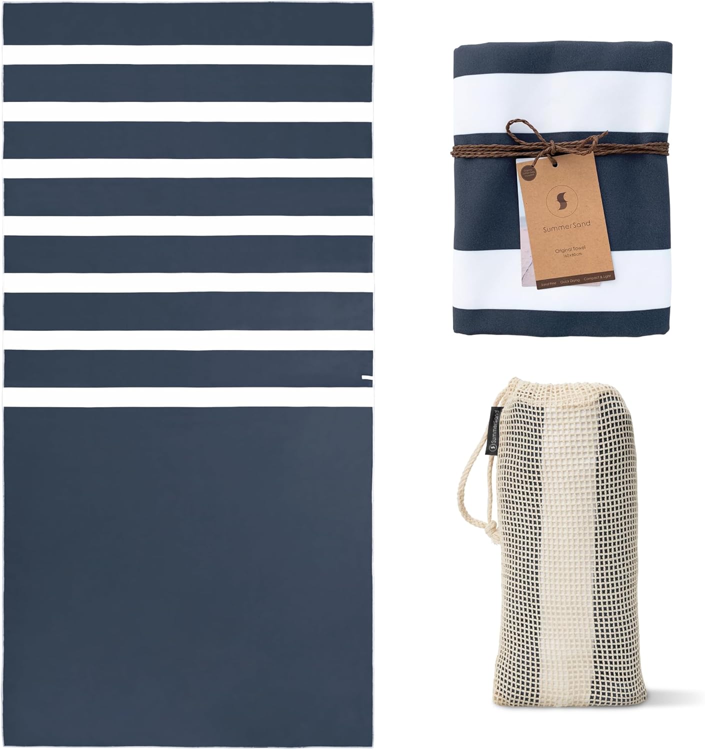 SummerSand Microfibre Beach Towel, Sandproof and Quick