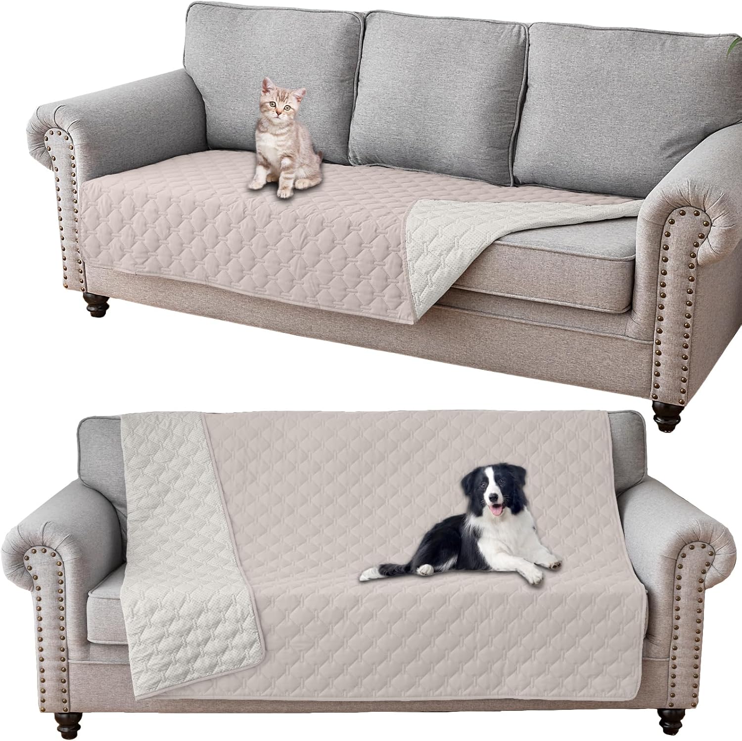 Waterproof Dog Blanket, Scratch-Resistant Cat Sofa Cover,