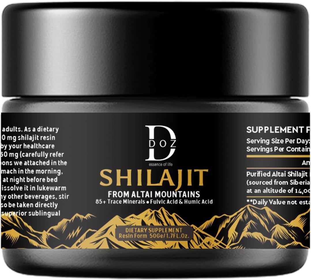 DOZ Pure Himalayan Shilajit 50g from High Altai Peaks |