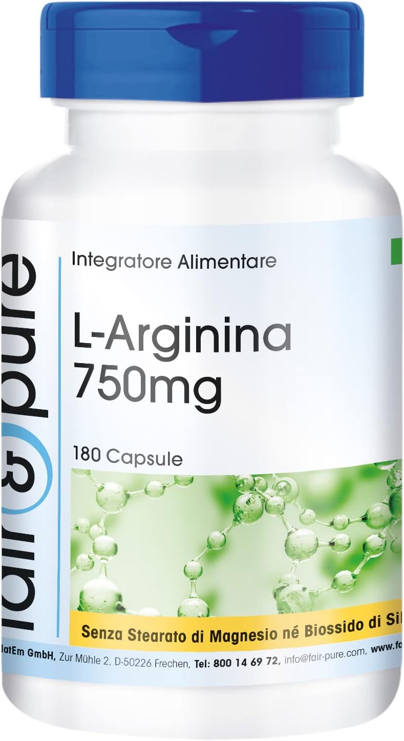 Fair & Pure® - L-Arginine in capsules - 4500mg per daily