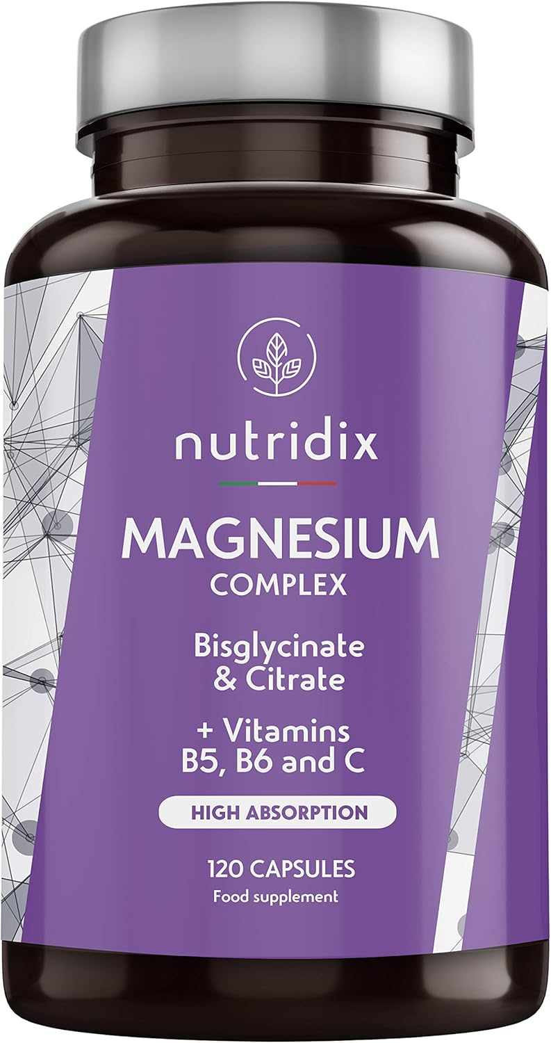 Magnesium Bisglycinate and Citrate 2145mg with 300mg Pure 1 Magnesium Bisglycinate and Citrate 2145mg with 300mg Pure
