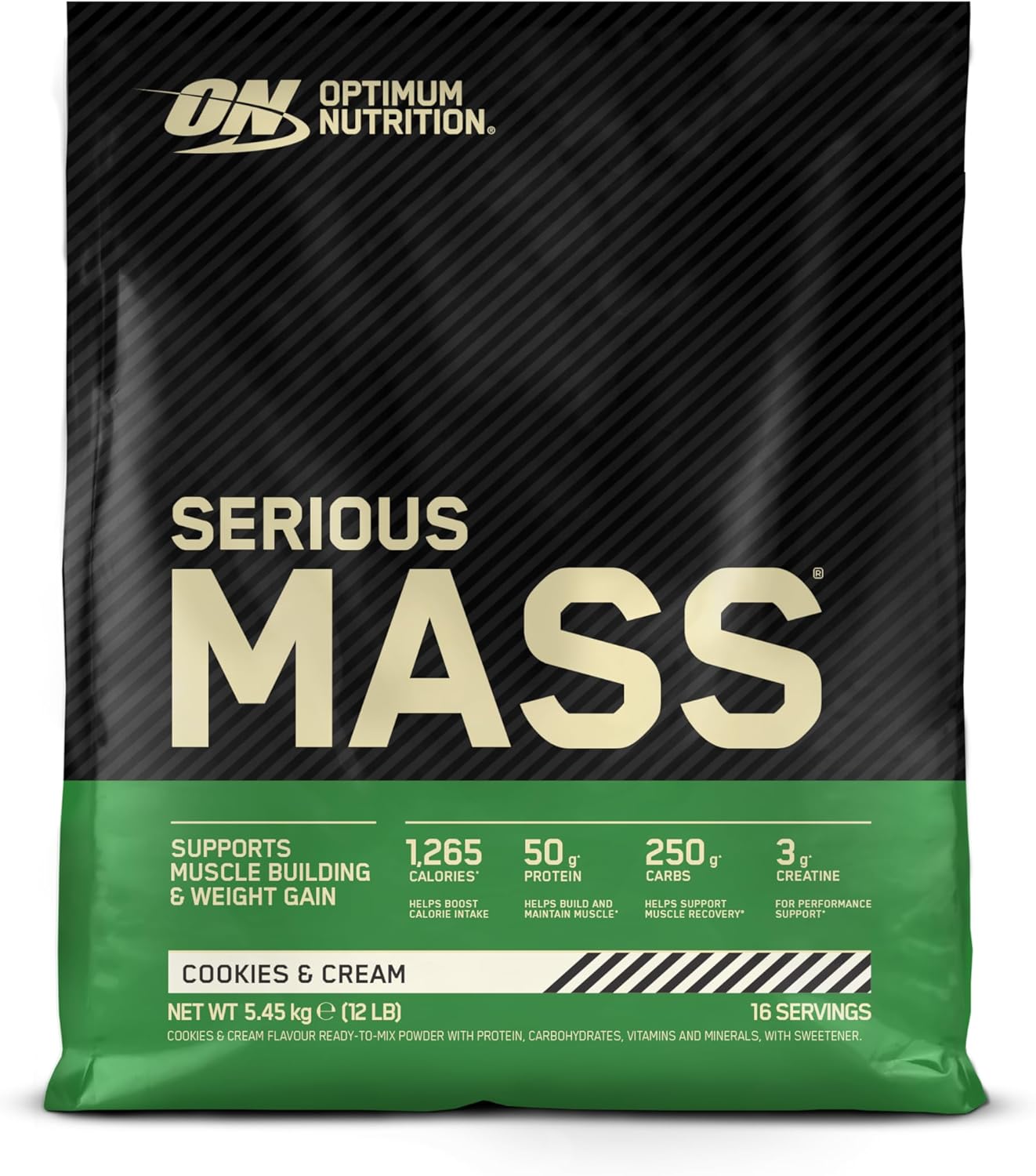 Optimum Nutrition Serious Mass Protein Gainer Powder,