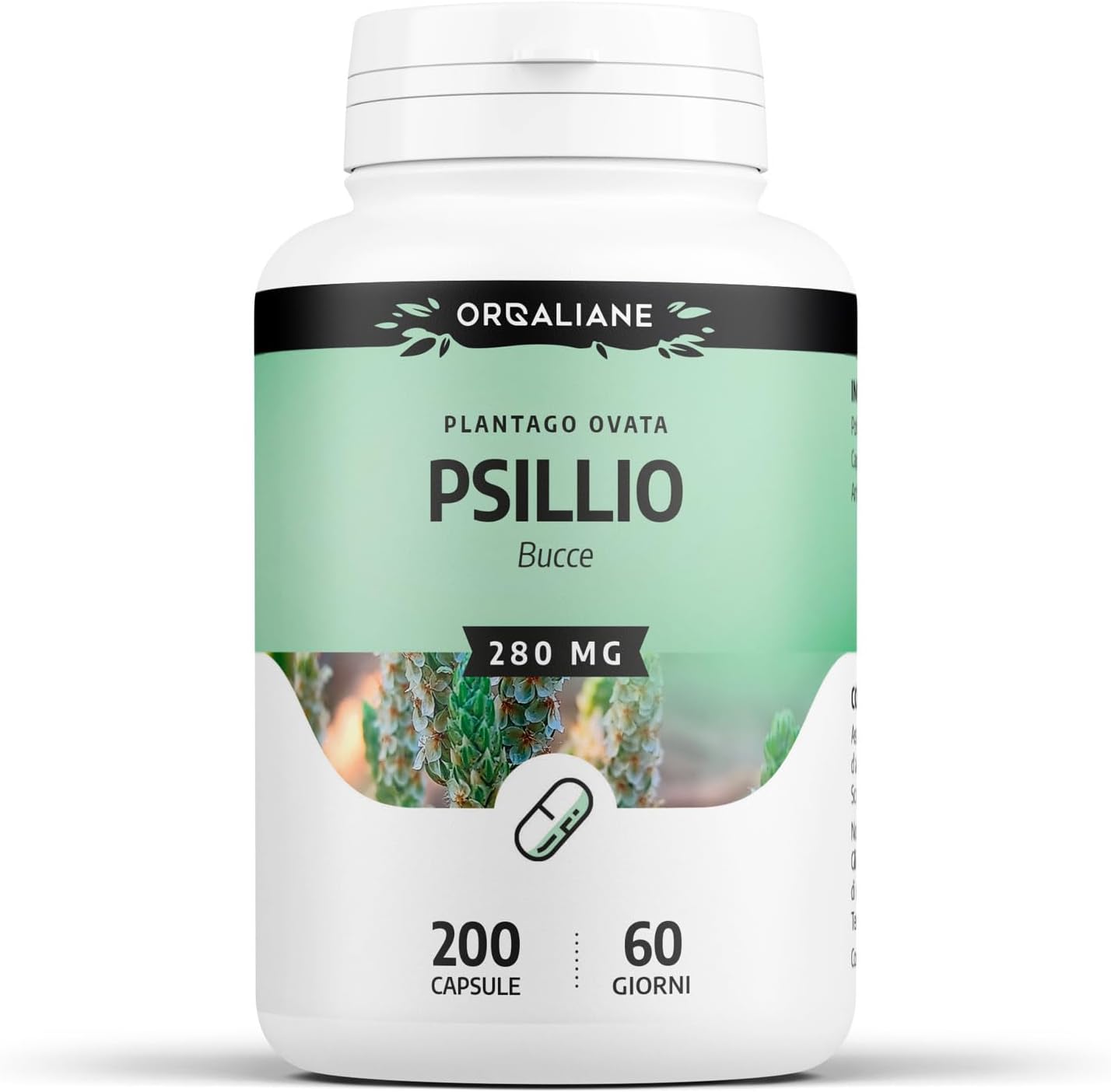 Psyllium - 280mg - 200 Capsules
