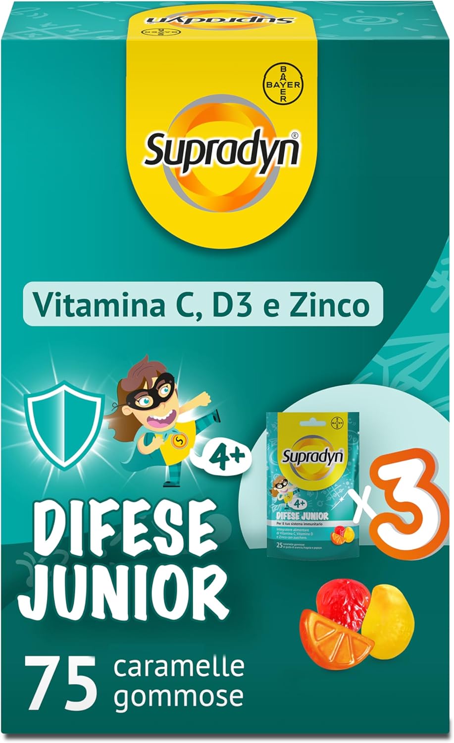 Supradyn Defense Junior Immune Defense Supplement