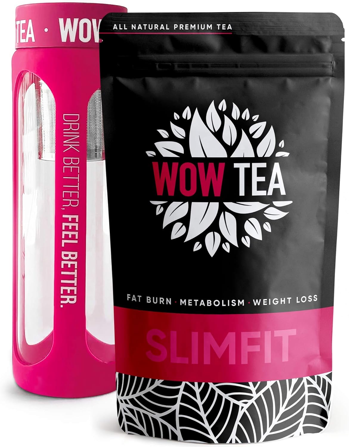 WOW TEA 21 Day Set - Slimming Draining Herbal Tea | Strong