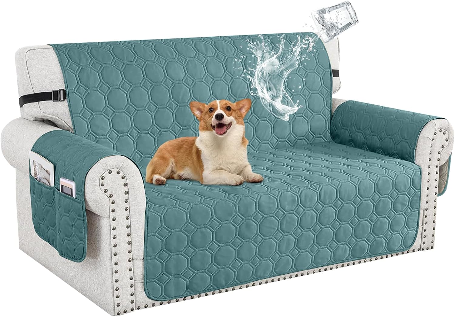 100% Waterproof 1 2 3 4 Seater Sofa Cover, Reversible Sofa