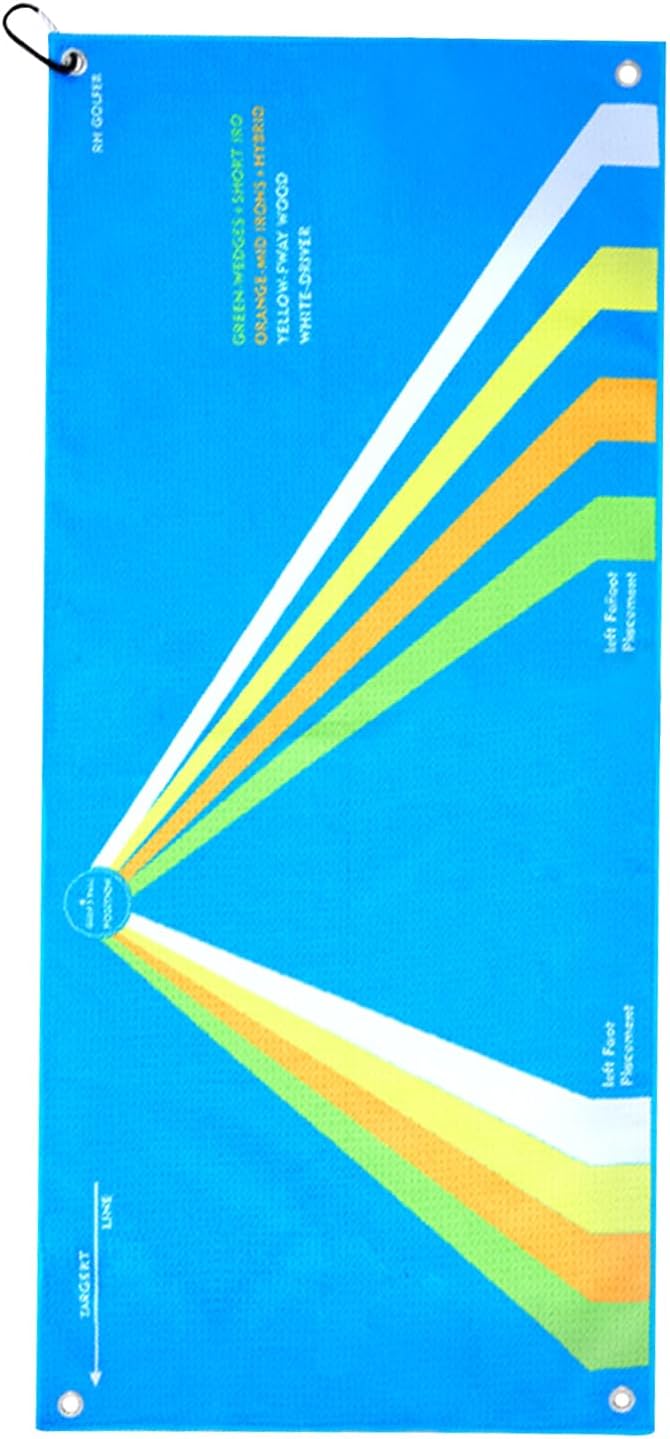 Asciugamano Da Golf, Tessuto A Fibra Sottile Assorbente